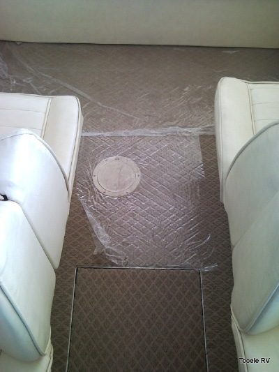 Boat deck and cockpit following a full marine refit