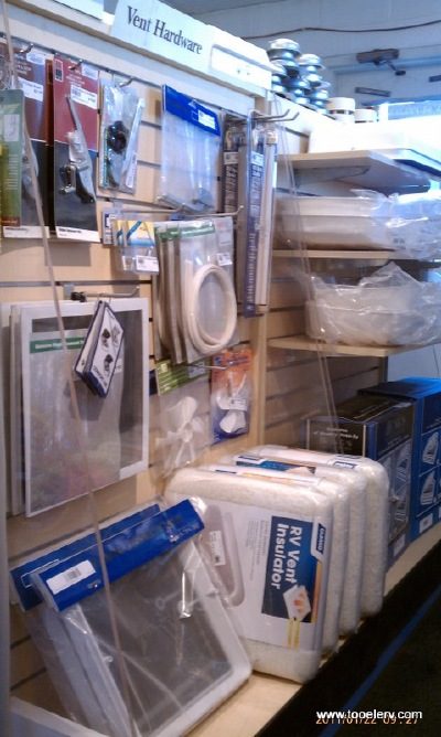 Roof vents, vent covers and rooftop accessories stocked in store